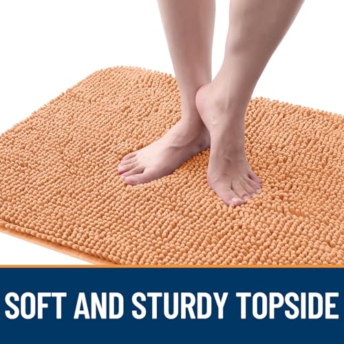 Dog Door Mat for Muddy Paws 36x24 (Orange / 36" X 24")