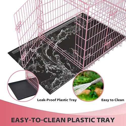 Dog Crate 36" (Pink)