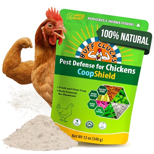 Dust Bath for Chicken Nesting Herbs Blend Coop Floor (12 Ounce (Pack of 1))