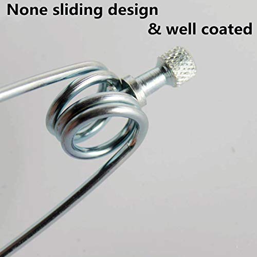 Pack of 2 Adjustable Heat Lamp Clip Stand Fixture for Reptile Heat Lamp (Clamp Stand / 2pcs (Fit for 5.5~8.5 Dome))