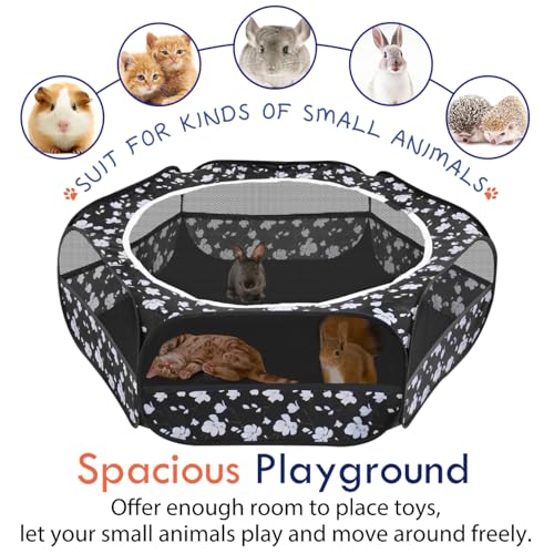 Small Animal Playpen with Zippered Cover (T-Magnolia)