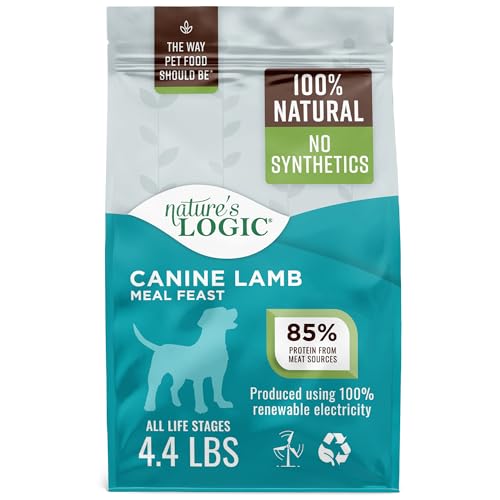 Dry Dog Food Lamb Meal Feast Dry Kibble (4.4 Pound (Pack of 1))