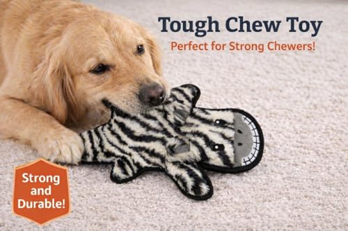 5 Pack Ultra Tough No Stuffing Squeaky Dog Toys for Large Dogs No Mess Interactive Durable Plush Chew Toy Indestructible Dog 6 Layers (5 Pack Strong Plushy Animal Pattern / Small to Medium)
