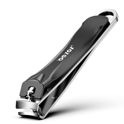 Large Nail Clipper for Men & Women (Black / Big - Set of 1)