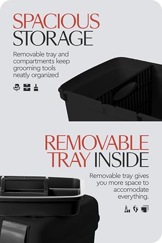 Smart Grooming Box for Horses (Black / One Size)