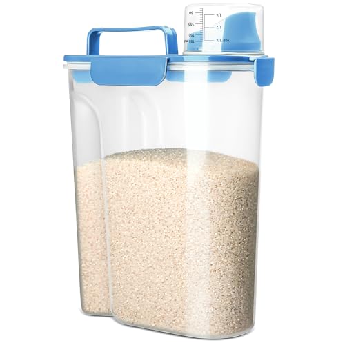 Rice Storage Container (6L/Blue)