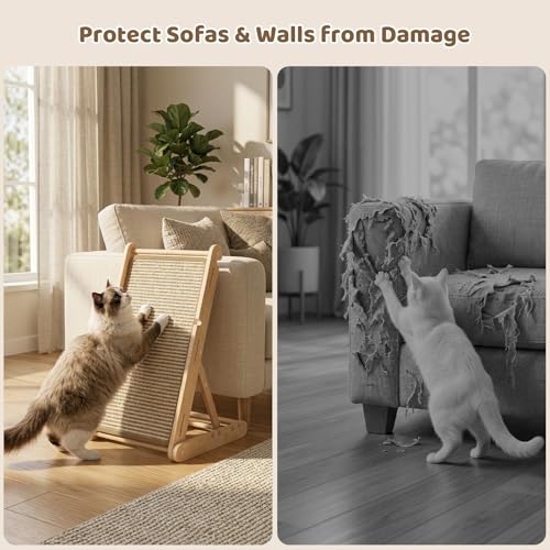 Cat Scratcher (15.7"L x 13.7"W x 23"H)