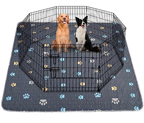Washable Pee Pads for Dogs (Colour Paws / 72*72''-1pc)