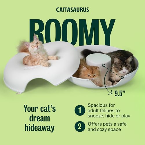 Peekaboo Cat Cave (White / Jumbo)
