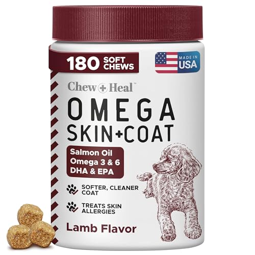 Omega 3 Fish Oil for Dogs (180 Chews)