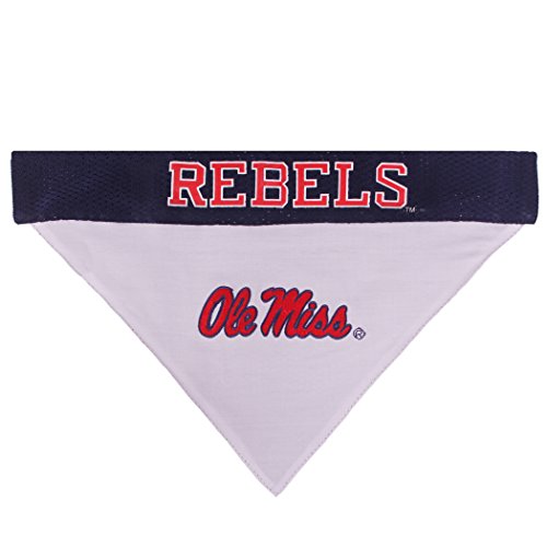 Collegiate Pet Accessories (Small/Medium / Mississippi Ole Miss Rebels)