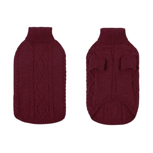 XL Dog Sweater (X-Large / Burgundy)