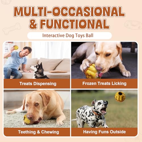 Dog Frozen Treats Toy (Coffe Wood)