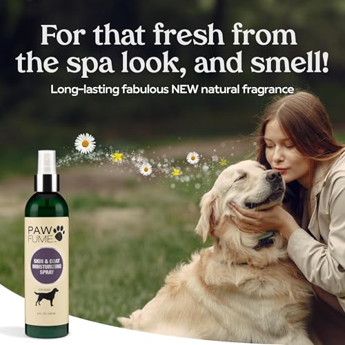 PAWFUME Skin & Coat Detangler Spray for Dogs (Conditioning Moisturizing Spray / Pack of 2)