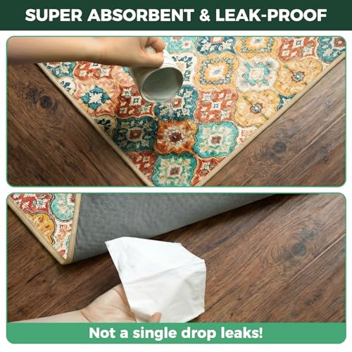 Washable Pee Pads for Dogs (Beige Gourd / 39" x 63" (1 Pack))