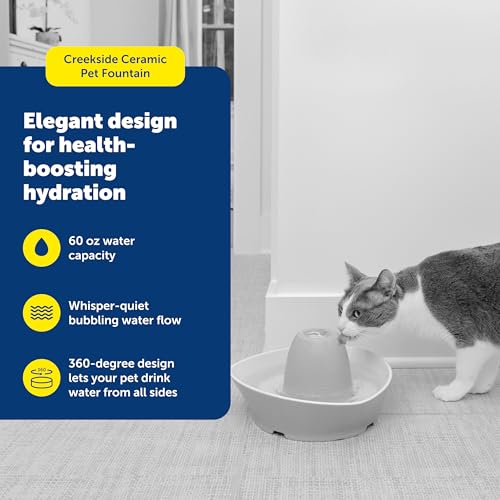 Ceramic Pet Fountain (Creekside)