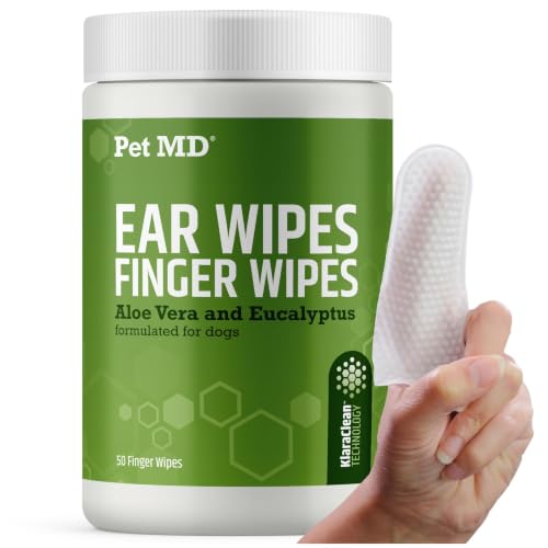 Dog Ear Finger Wipes (50 finger wipes)