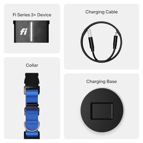 Series 3+ GPS Dog Collar & Tracker (Blue / X-Small)