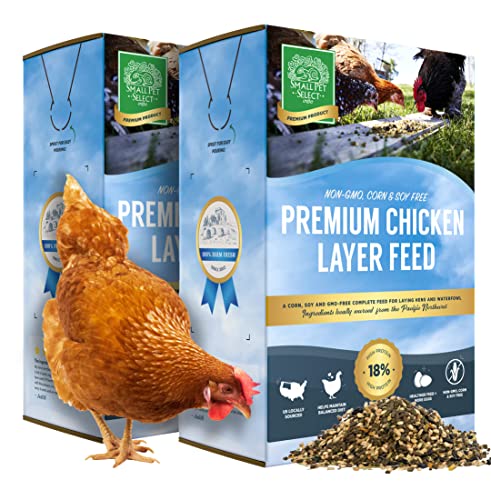 Chicken Layer Feed Pellets (40 Pound (Pack of 1))