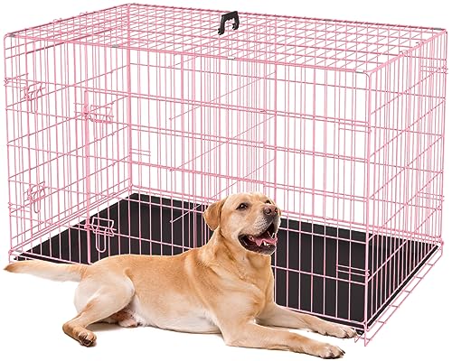 Dog Crate 36" (Pink)