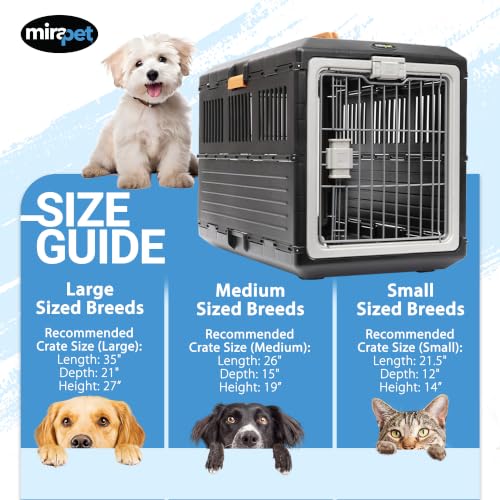 USA Pet Carrier & Crate (Medium - Orange handle / without kit)