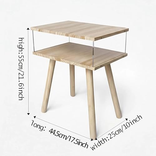 Modern Acrylic Bedside Table
