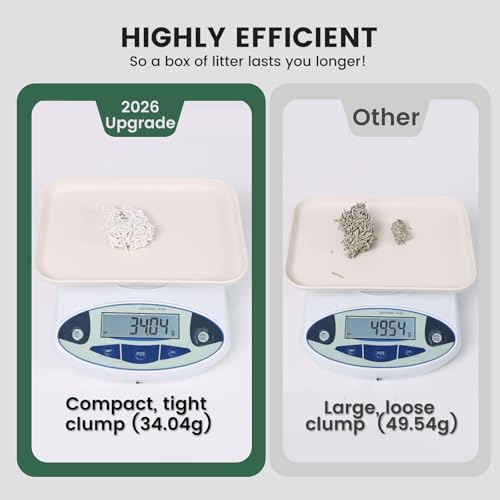 Tofu Cat Litter with Green Tea Extract (6lbs, Natural Off-White)
