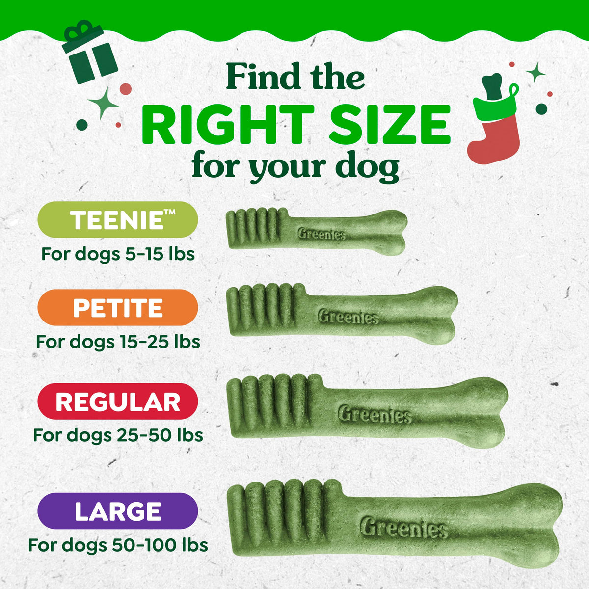 Regular Natural Dental Dog Treats (6 Count (Pack of 1))