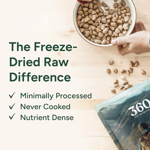 Freeze Dried Raw Dog Food (3 Pound (Pack of 2))