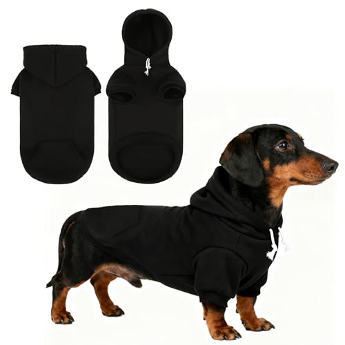 Dachshund Dog Hoodie (Dachshund Black / Small)