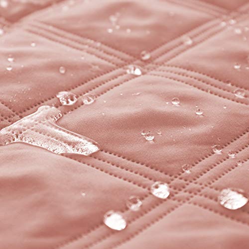 Waterproof Dog Bed Cover Pet Blanket with Anti (30x70 Inch (Pack of 1) / Lightpink)