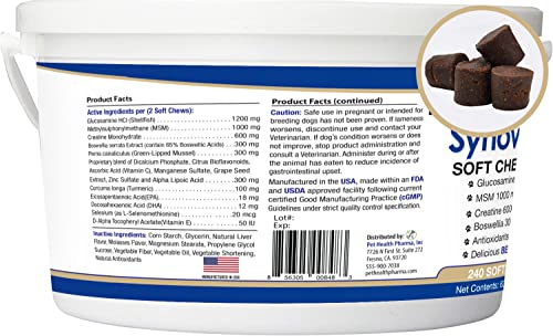 Synove Max Soft Chews for Dogs