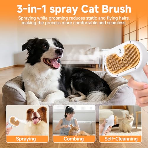 Pet Steam Brush for Dog & Cat (240ML)