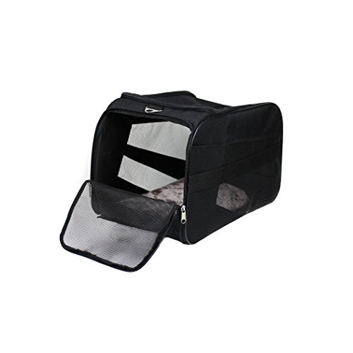 Pet Smart Cart Carrier (Carrier Only / 21.0"L x 12.0"W x 16.0"H / Black)