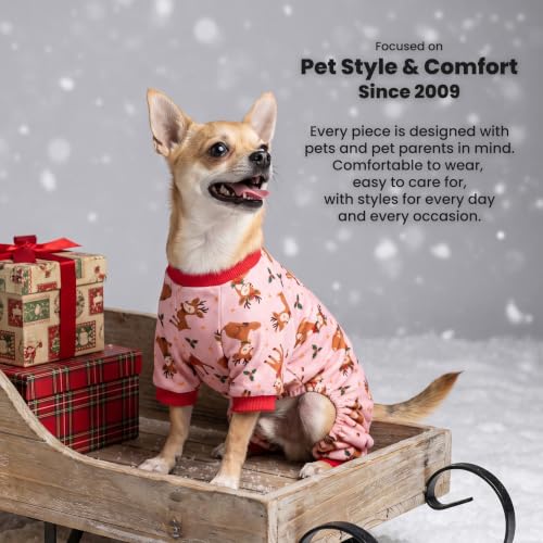 Christmas Reindeer Dog Pajamas (Reindeer / Medium)