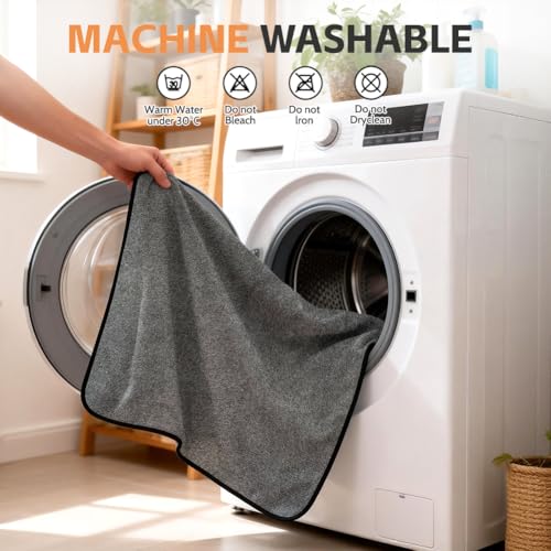 Washable Pee Pads for Dogs 65"x45" (65"x48" -1 Pack / Gray)