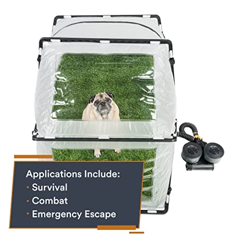 FirstBreed Animal Ark Dog Gas Mask (Standard Kit (No MB-90 PAPR or Filters))
