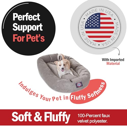 Micro Velvet Dog Bed (Vintage)