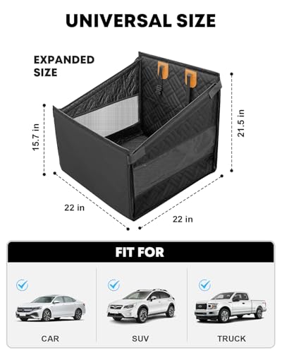 Dog Car Seat Cover for Small Dogs (Small)