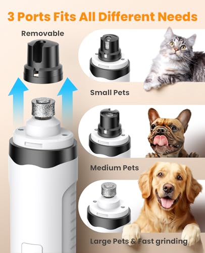 3 in 1 Dog Nail Grinder & Paw Trimmer Kit (3-in-1 Set)