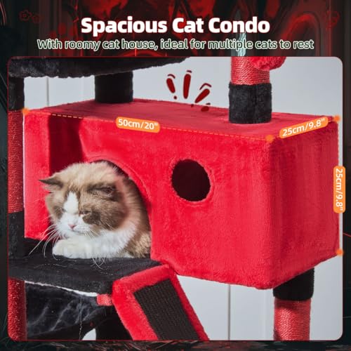 Gothic Cat Tree (Gothic / 57.5 Inches)