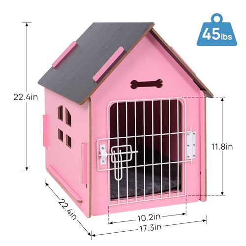 RYpetmia Indoor Dog House for Small Dogs & Cats