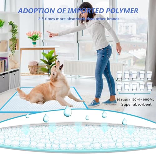 XXXL Puppy Pee Pads for Dogs 36"x36" 40 Count