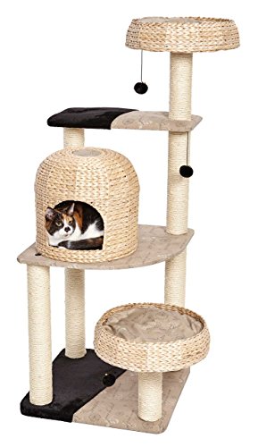 Biscayne Type Cat Tree (Biscayne Woven Rattan/Script)
