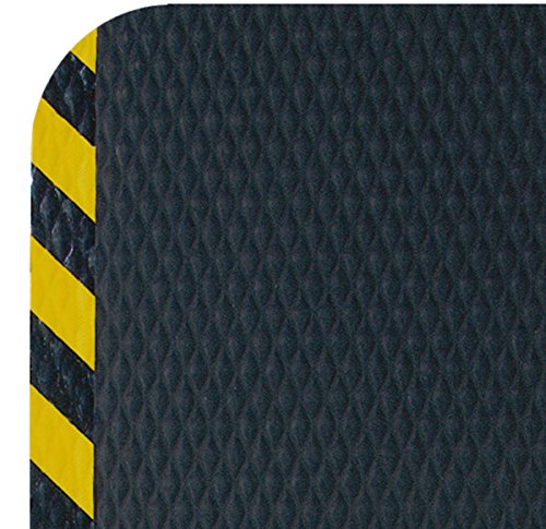 Hog Heaven 5 8 inch Black & Yellow Border 4' x 8' Nitrile Backed Anti (4' x 8' / Black & Yellow Border)