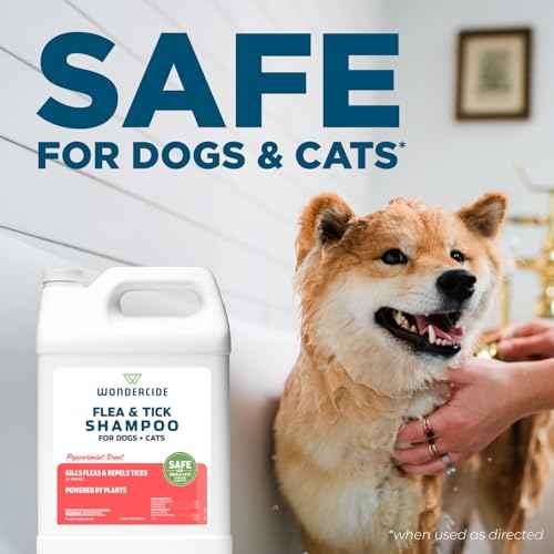 Flea & Tick Shampoo for Dogs and Cats (128 Fl oz)