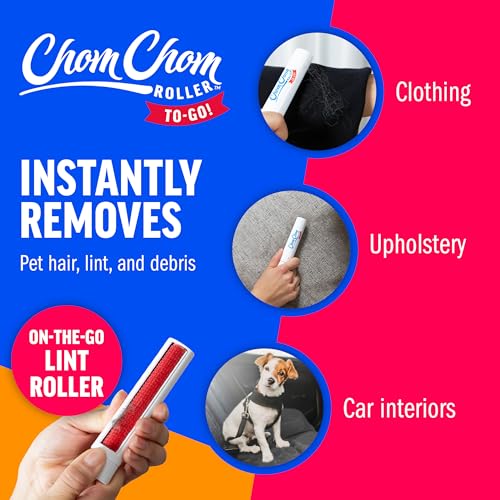 Reusable Lint Roller Pet Hair Removal Tool for Clothes