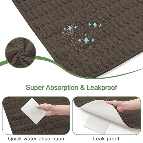 Washable Pee Pads for Dogs Puppy Pad (Coffee / 24"x36"(Pack of 2))