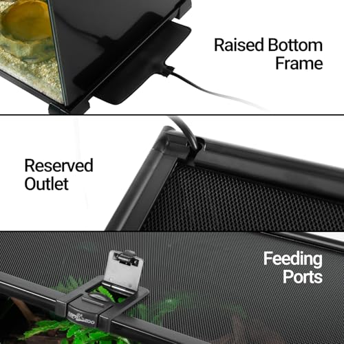 REPTIZOO Reptile Terrarium Tank 30" x 12" x 10"