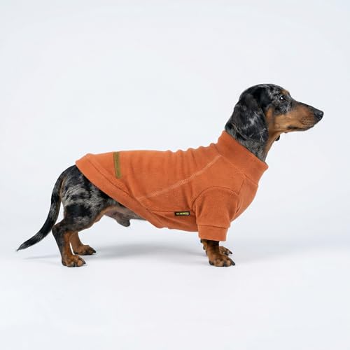 3 Pack Classic Fleece Dog Sweater (Small / Orange-Yellow-Coffee)